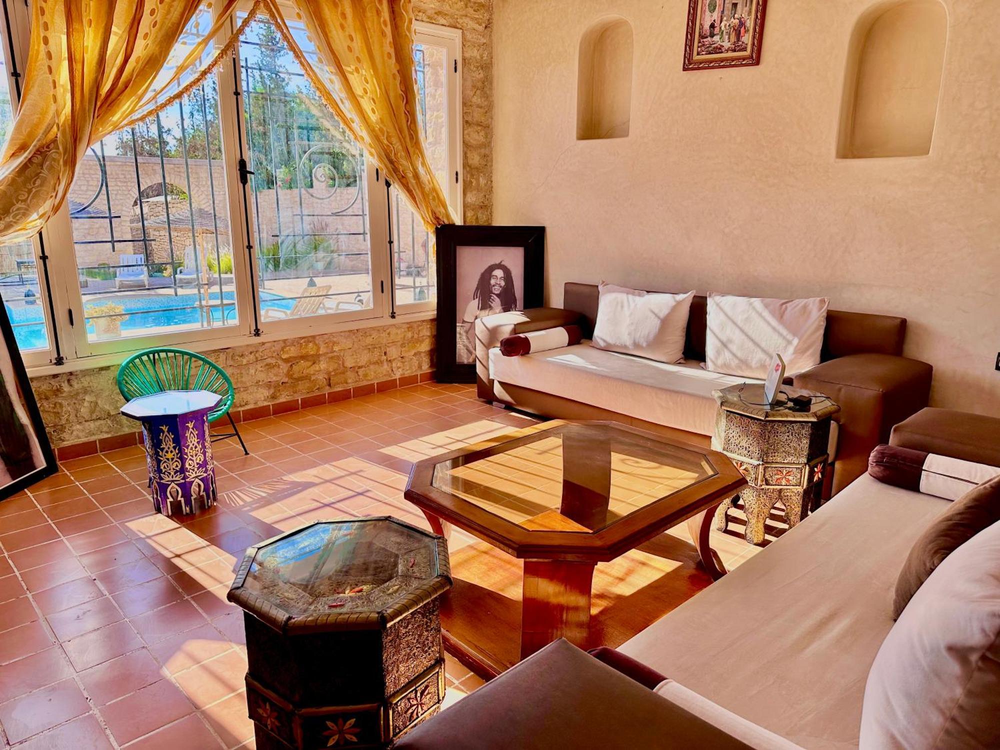 Quiet Oasis Luxury Stone Villa With Panoramic Views Near Esauira Exterior foto